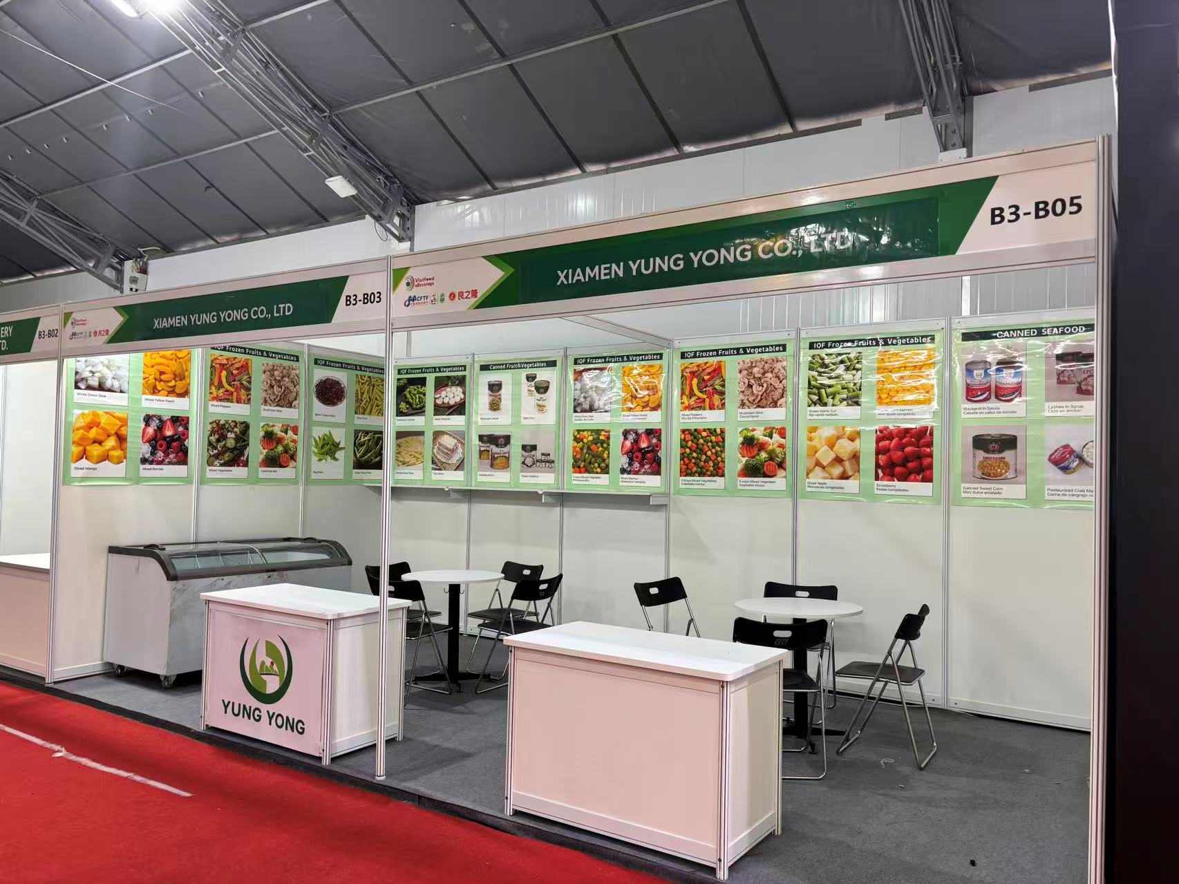 Xiamen Yung Yong Co., Ltd. se distingue au salon Vietfood & Beverage.
